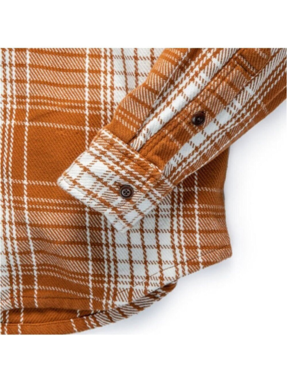 Outerknown | Blanket Shirt In Cedar Bigbury Plaid - Picture 5 of 14